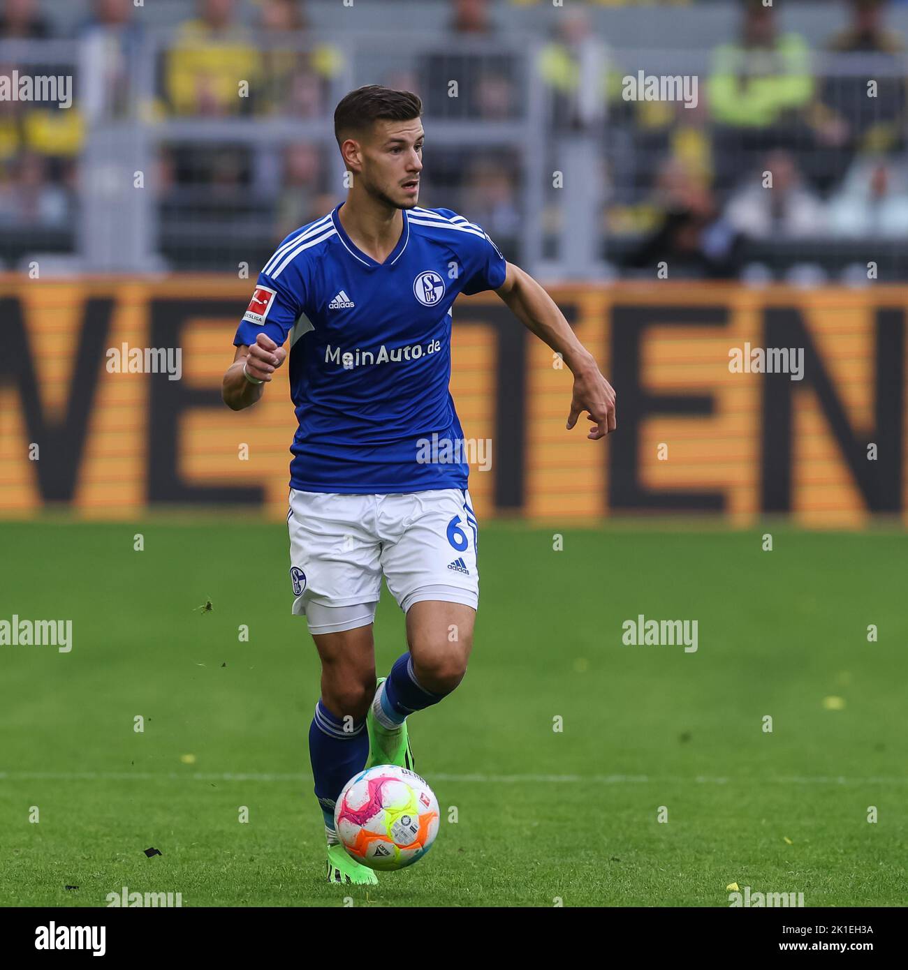 Tomas Votava of TSV 1860 Munich runs with the ball during the German