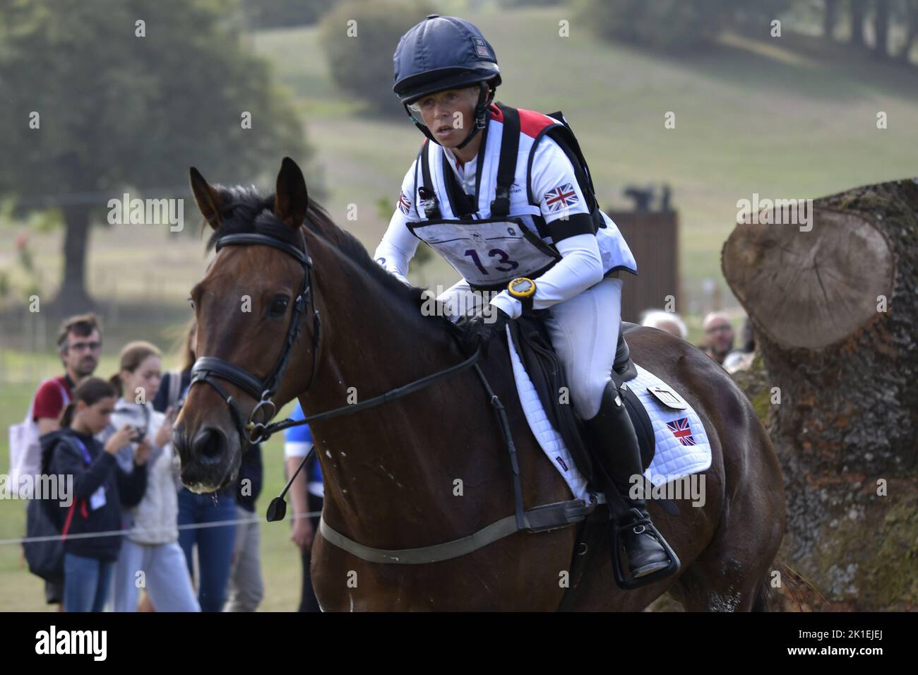 Rosalind Canter (GBR) riding Lordships Graffalo during the cross