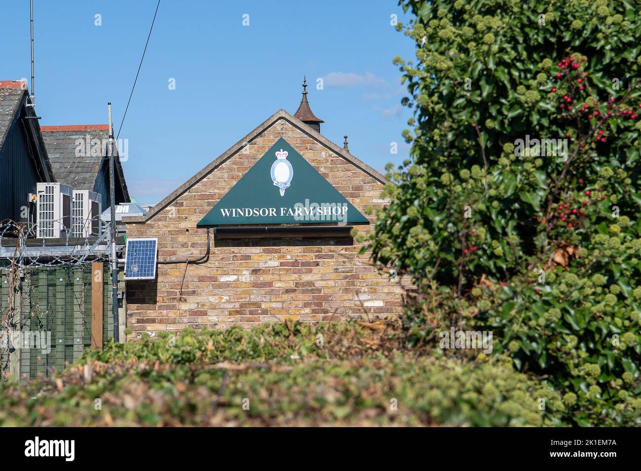 Datchet, Berkshire, UK. 17th September, 2022. The Windsor Farm Shop in