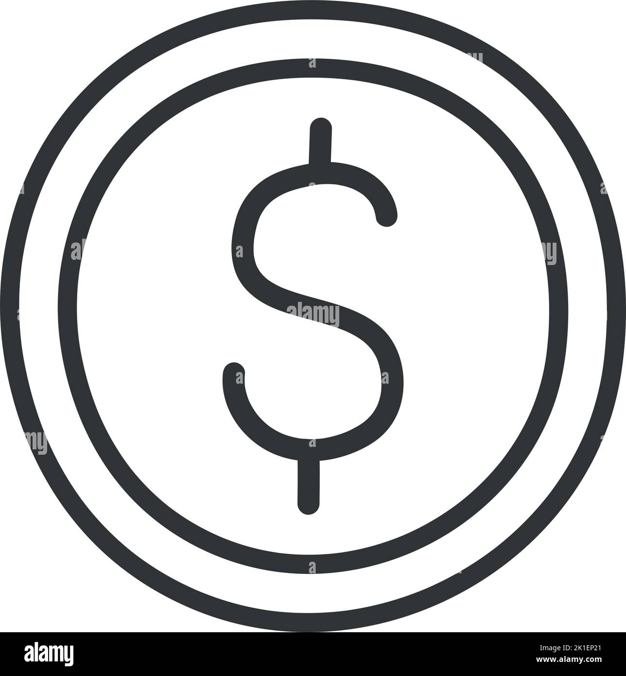 black coin icon Stock Vector Image & Art - Alamy