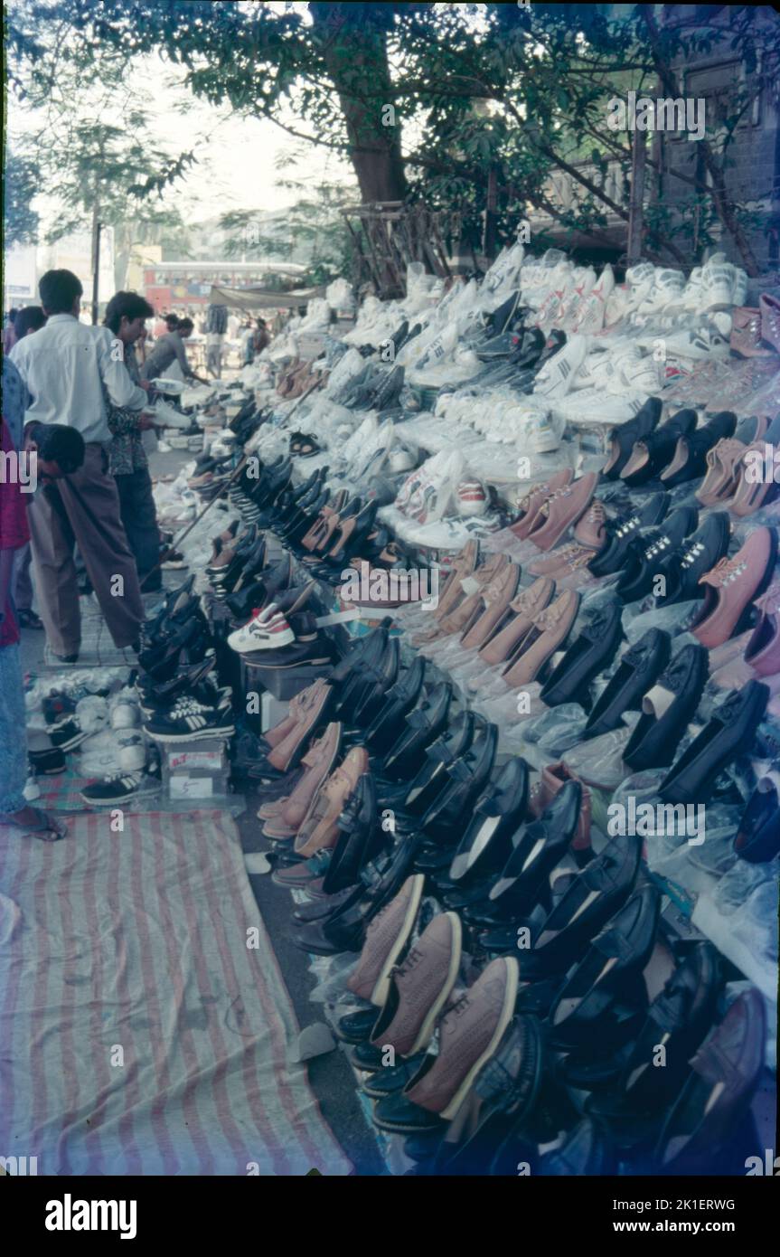 Shoe Street, Mumbai Stock Photo Alamy