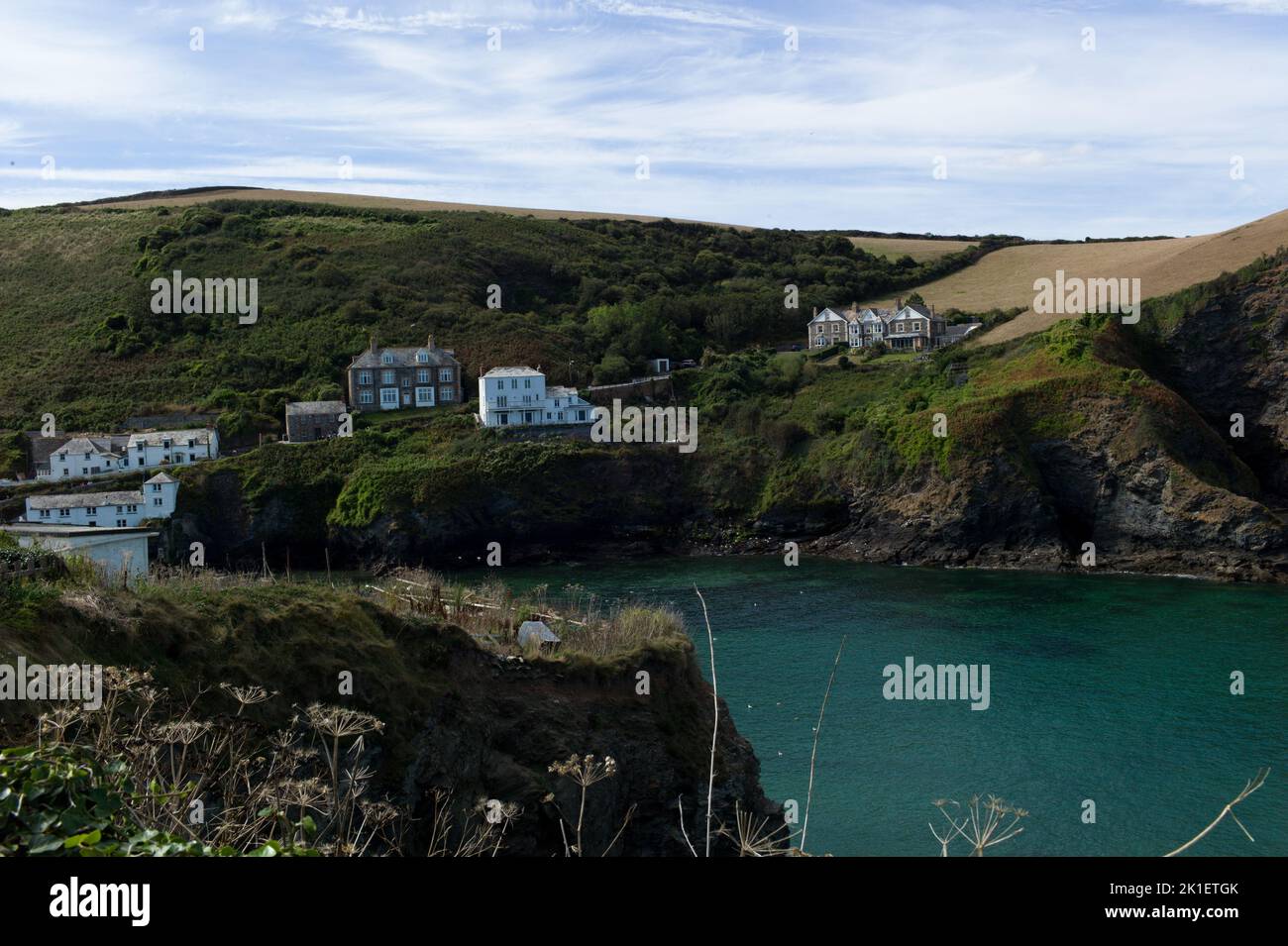 Views of Port Isaac, Cornwall Stock Photo Alamy