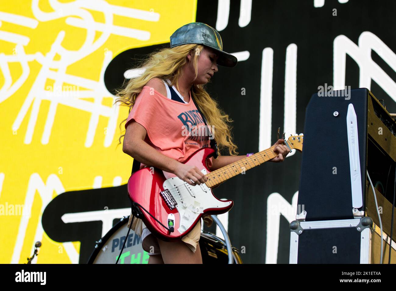 THE TING TINGS  SZIGET Festival, Budapest, HUNGARY , 13/08/2015 Florent 'MrCrash' B. Stock Photo