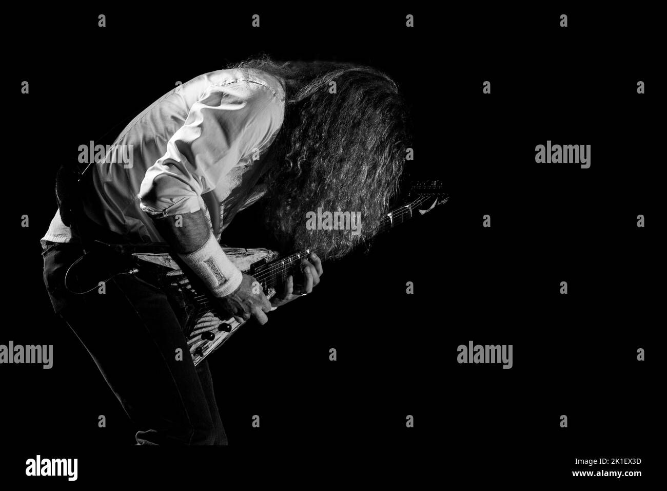 Megadeth band Black and White Stock Photos & Images - Alamy