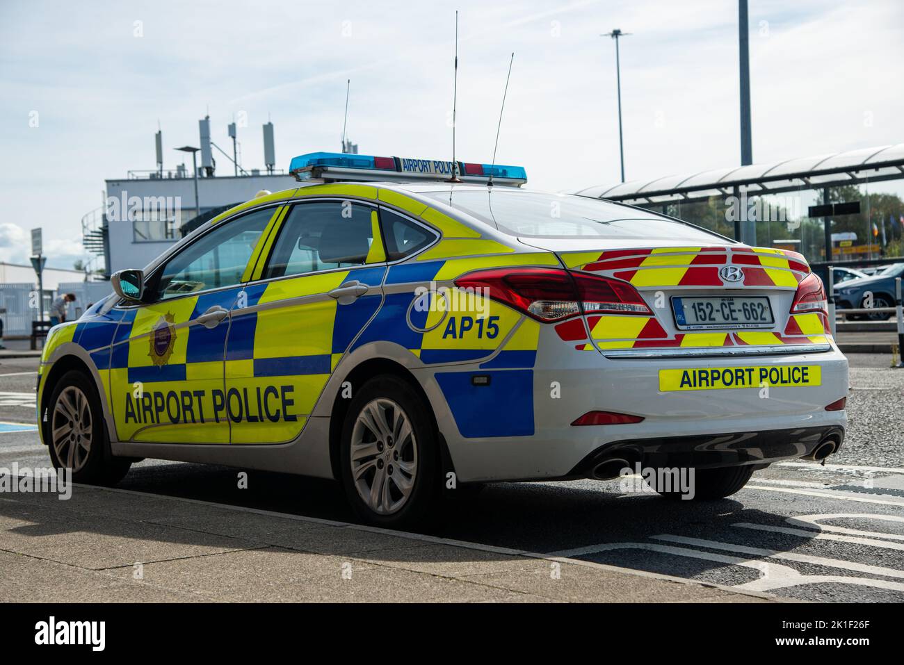 Airport police emblems in Shannon Ireland, emblem police on airport