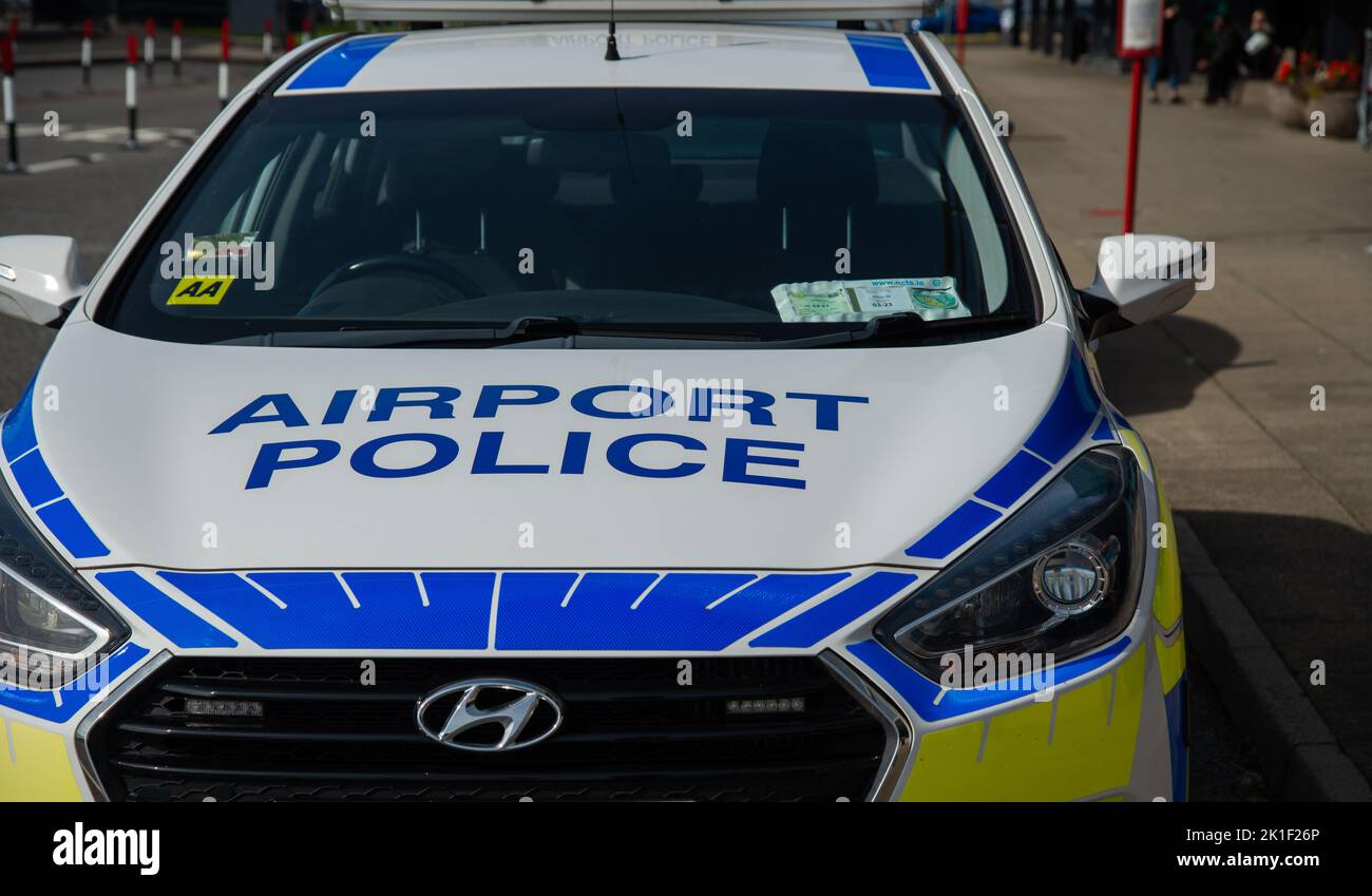 Airport police emblems in Shannon Ireland, emblem police on airport