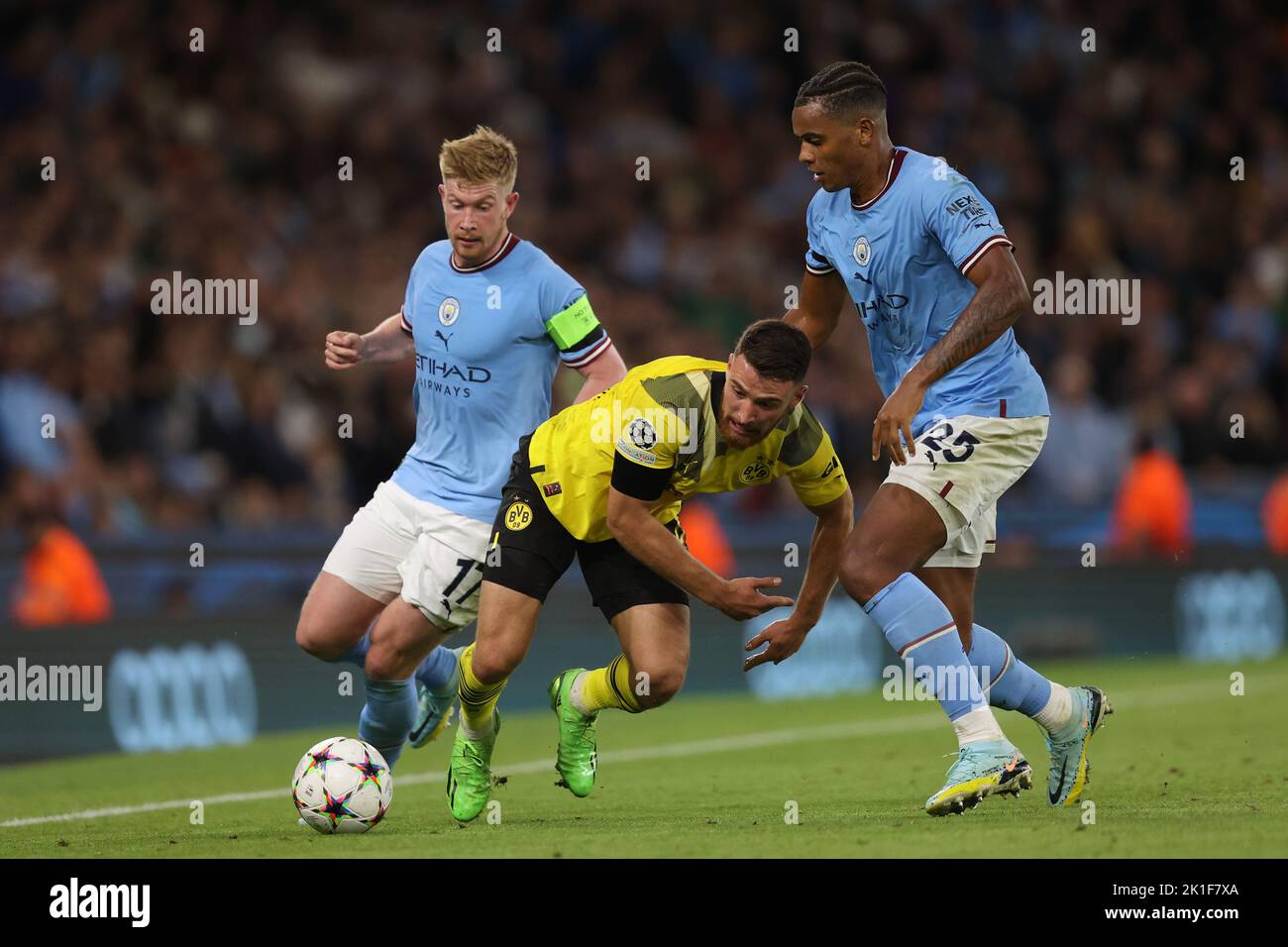 Manchester City v Borussia Dortmund, UEFA Champions League, Group G, Etihad Stadium, Manchester, UK 14 Sep 2022 Stock Photo