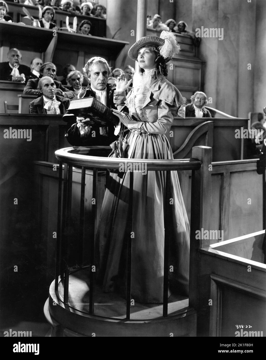 ELIZABETH ALLAN as Lucie Manette in A TALE OF TWO CITIES 1935 directed by JACK CONWAY novel Charles Dickens producer David O. Selznick Metro Goldwyn Mayer Stock Photo