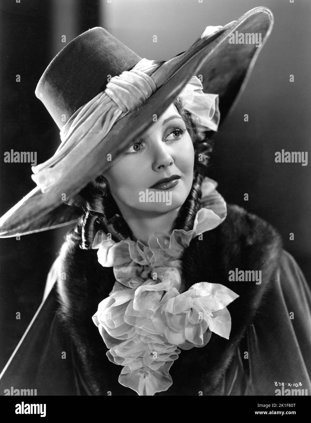 ELIZABETH ALLAN as Lucie Manette Portrait by CLARENCE