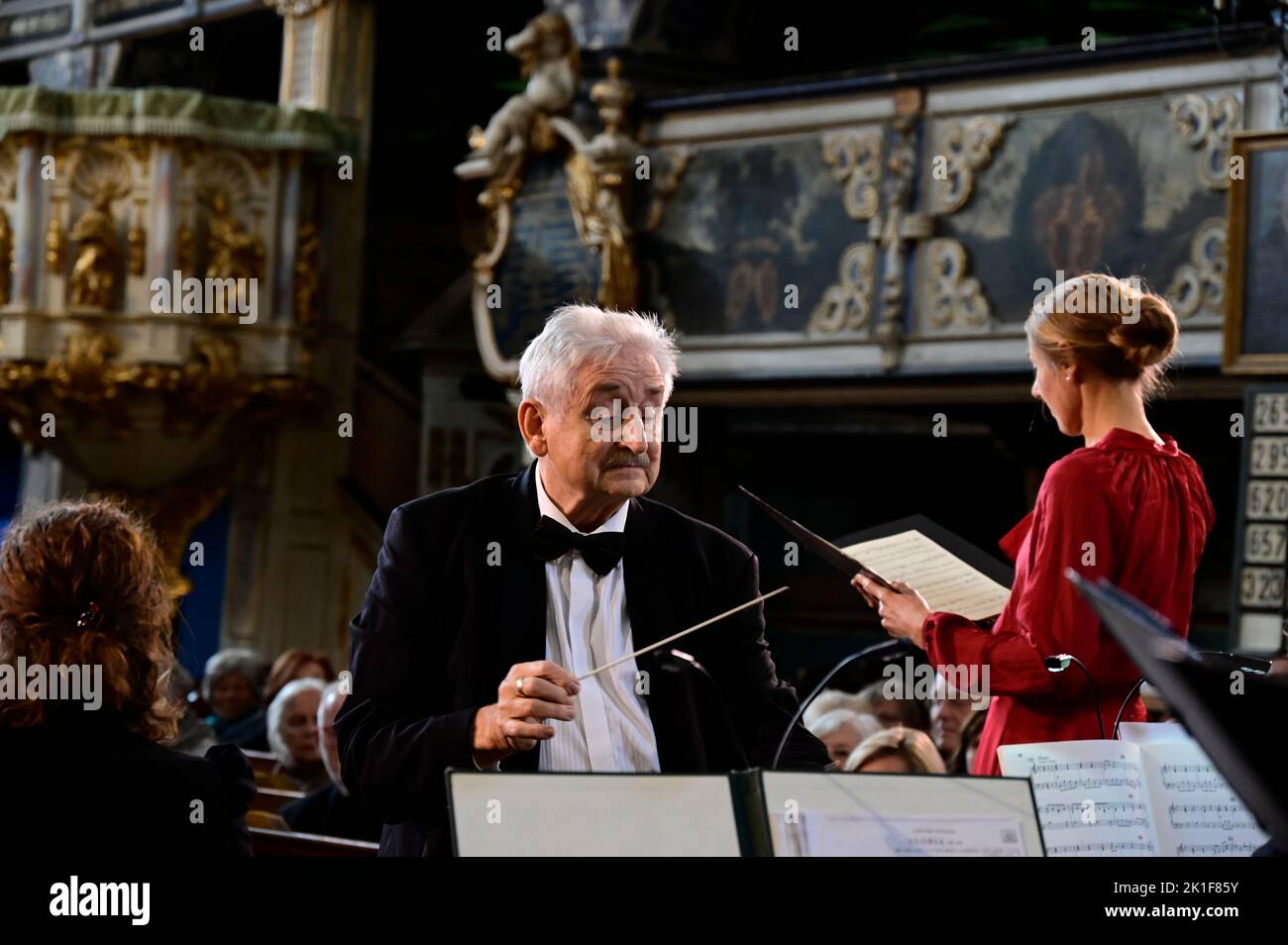 Jauer Ludwig Güttler beim Eröffnungskonzert des 33. Schlesischen Musikfestes ...