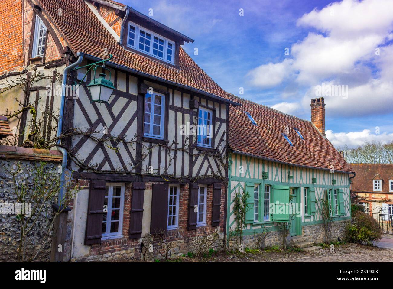16th/17th century timbered house Stock Photo