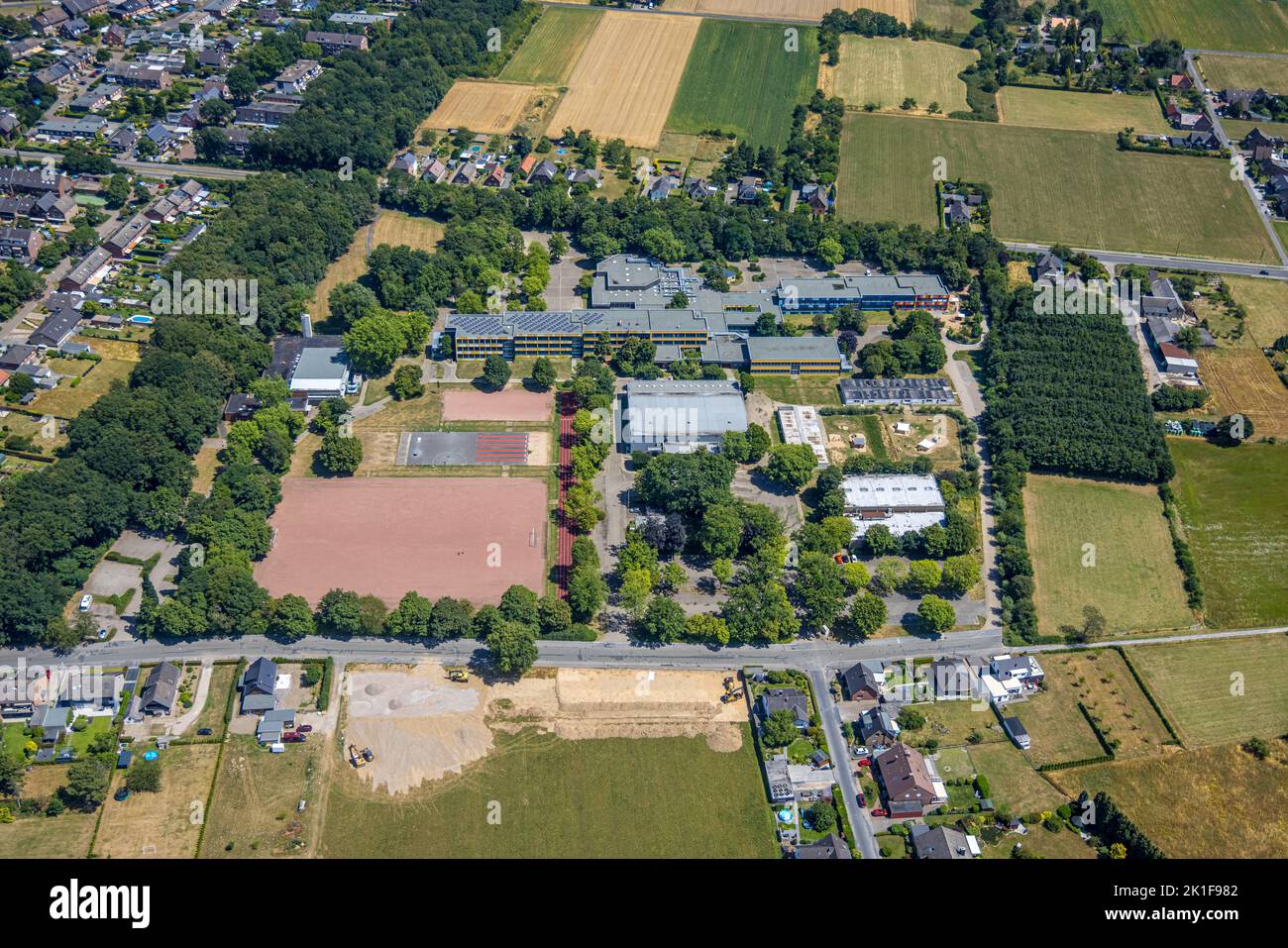 Municipal kindergarten at high school hi-res stock photography and