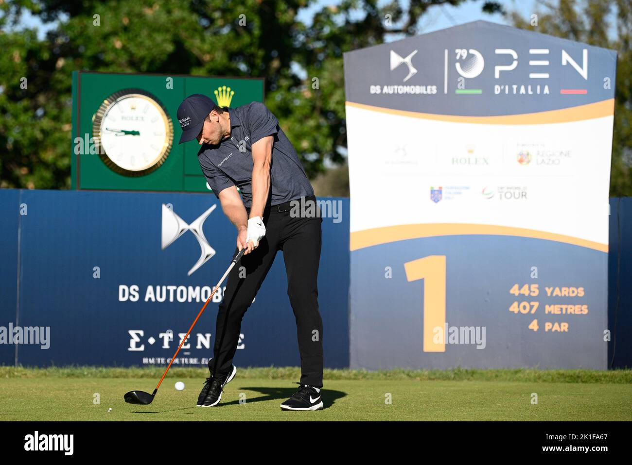 Stefano Mazzoli (ITA) during the DS Automobiles Italian Golf Open 2022
