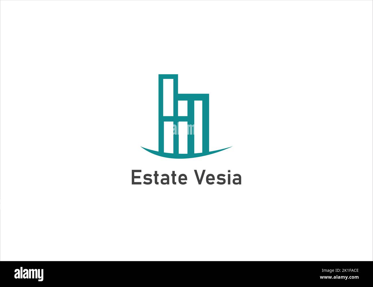 real estate company logo design Stock Vector Image & Art - Alamy
