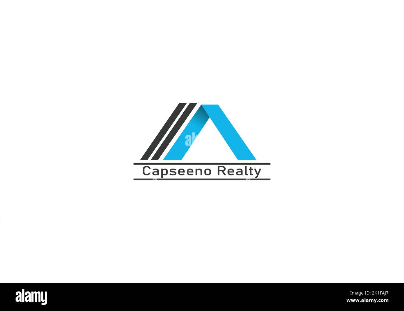 real estate business logo design vector template Stock Vector Image