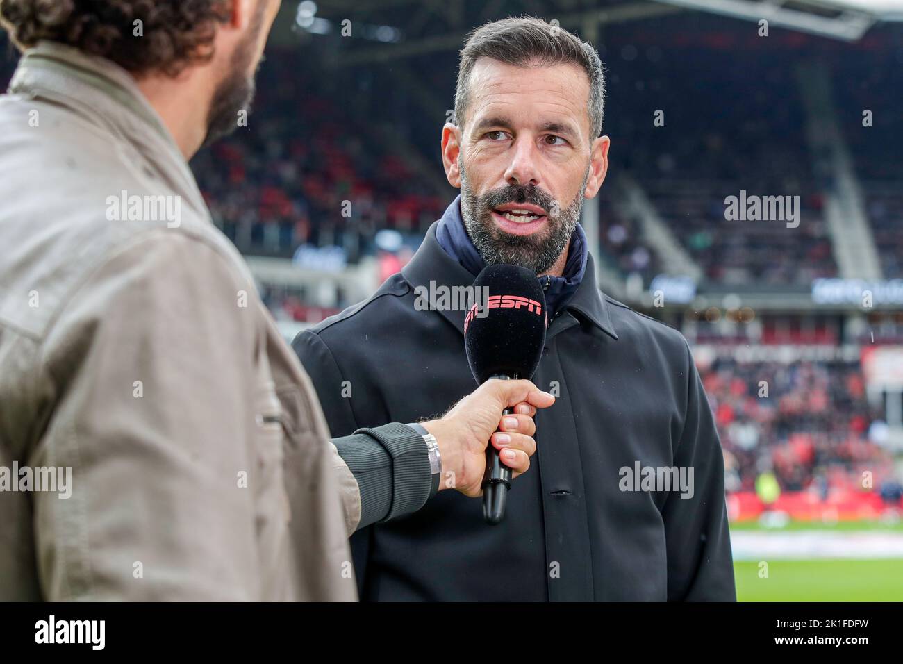 EINDHOVEN, NETHERLANDS - SEPTEMBER 18: Head Coach Ruud van Nistelrooy of PSV Eindhoven prior to the Dutch Eredivisie match between PSV Eindhoven and Feyenoord at Phillips Stadion on September 18, 2022 in Eindhoven, Netherlands (Photo by Broer van den Boom/Orange Pictures) Credit: Orange Pics BV/Alamy Live News Stock Photo