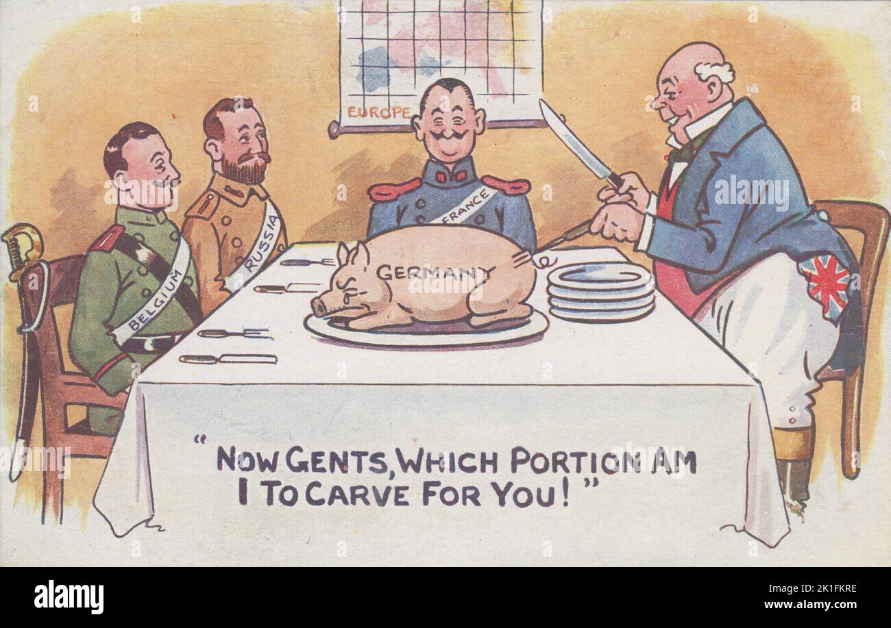 Carve up the world cartoon hires stock photography and images Alamy