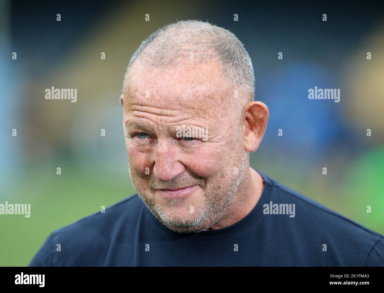 Worcester Warriors lead rugby consultant Steve Diamond interviewed ahead of the Gallagher Premiership match at Sixways Stadium, Worcester. Picture date: Sunday September 18, 2022. Stock Photo
