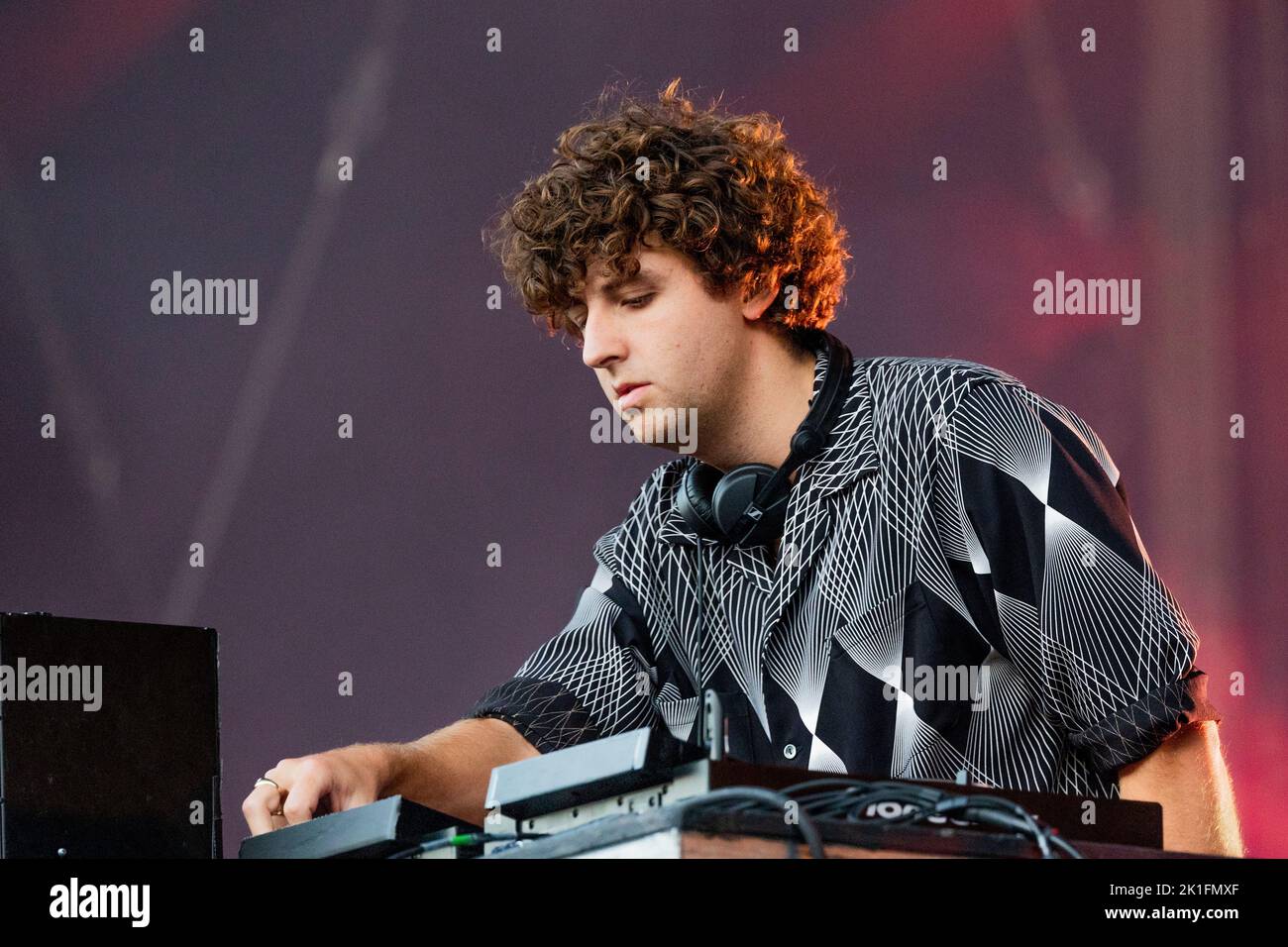 Paris France 27 August 2022 Jamie XX dj set on stage live at Rock en Seine © Andrea