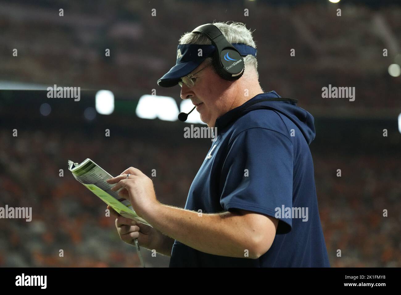 September 17, 2022: Head Coach Joe Moorhead Of The Akron Zips During ...