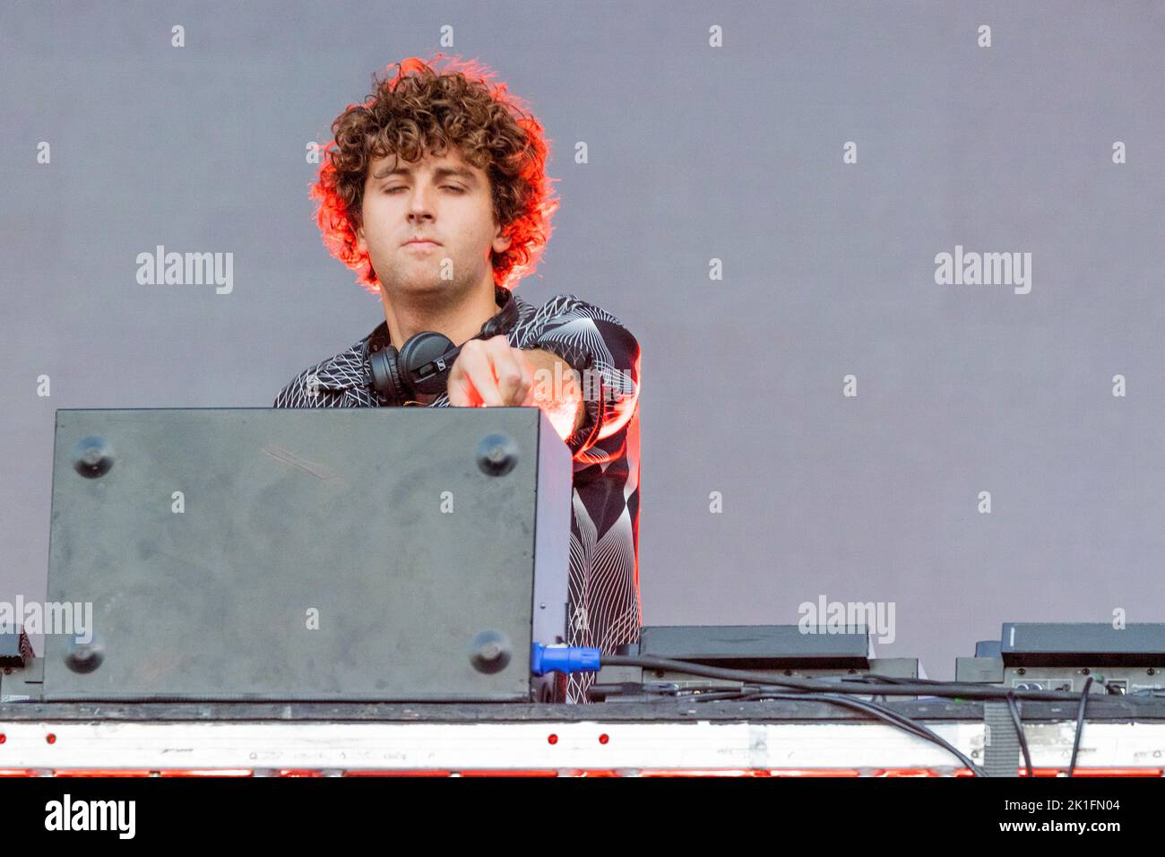 Paris France 27 August 2022 Jamie XX dj set on stage live at Rock en Seine © Andrea