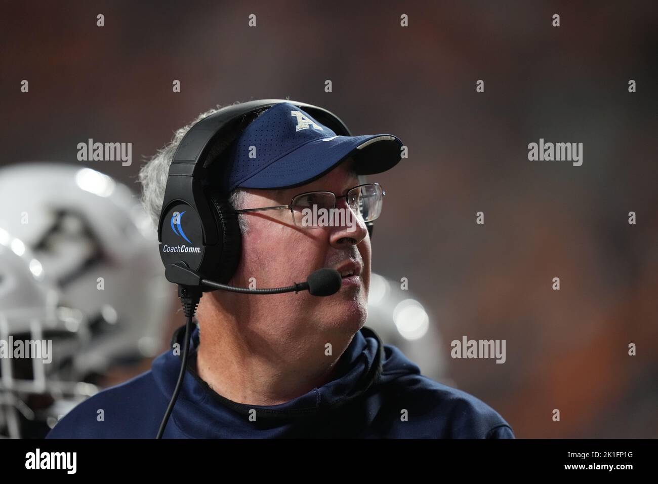 September 17, 2022: head coach Joe Moorhead of the Akron Zips during ...