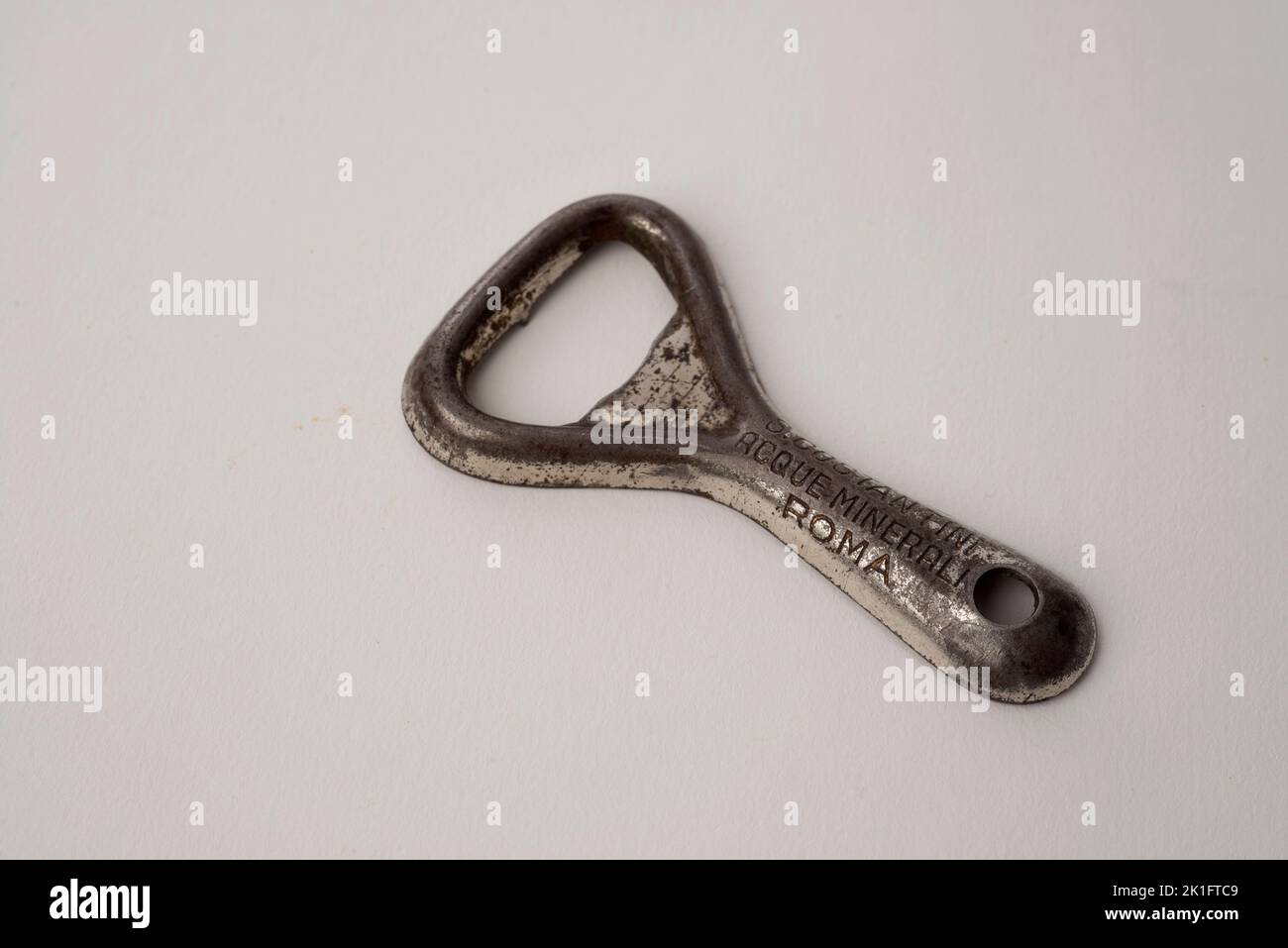 Old Bottle Top Opener Made in Italy Stock Photo Alamy