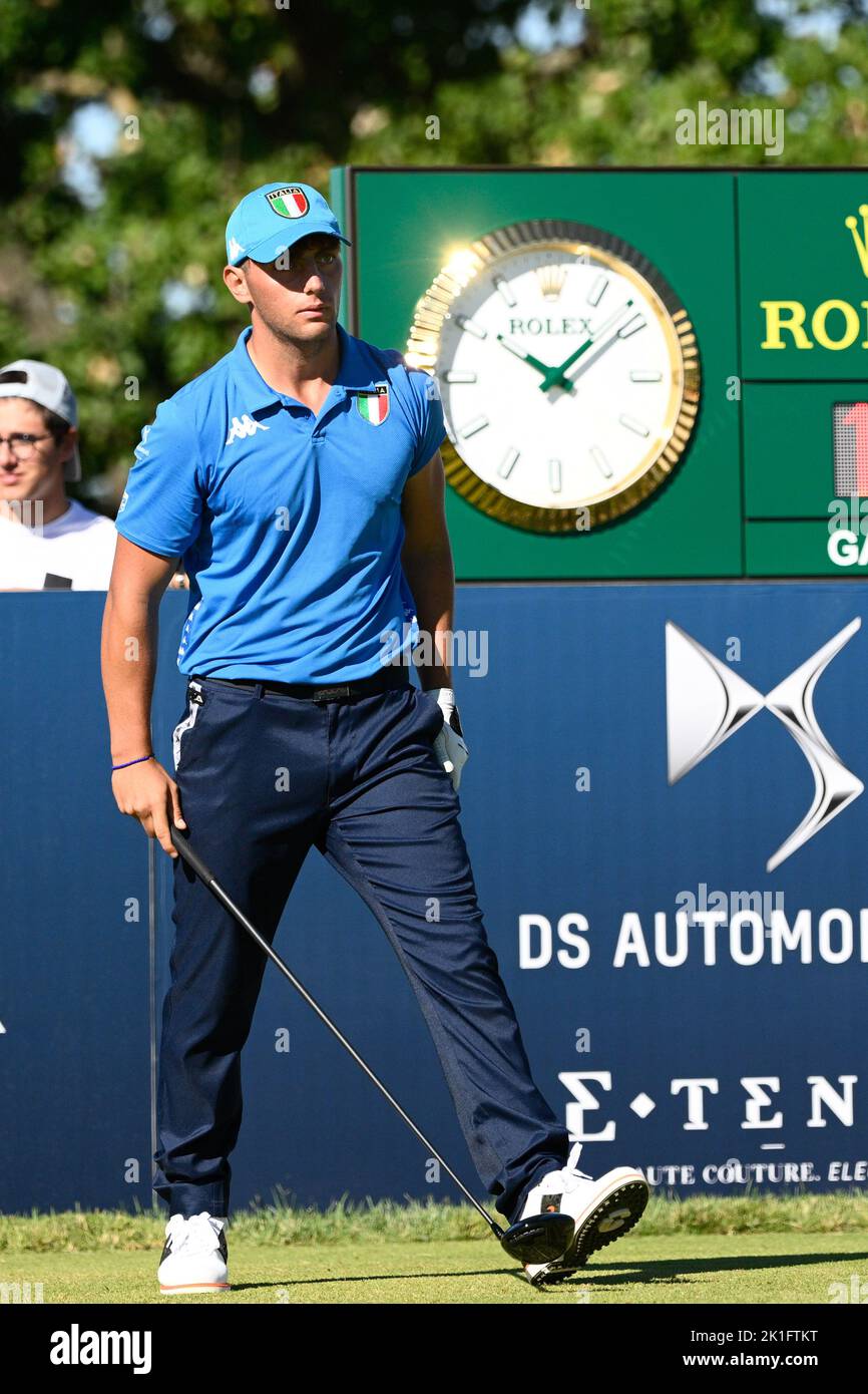 Flavio Michetti (ITA) during the DS Automobiles Italian Golf Open 2022