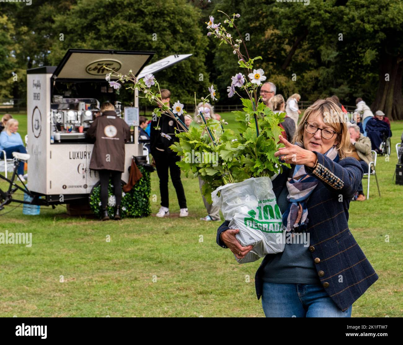 Ripon, North Yorkshire, 18th September 2022. The last day of the Harrogate Autumn Flower Show. Picture Credit: ernesto rogata/Alamy Live News Stock Photo