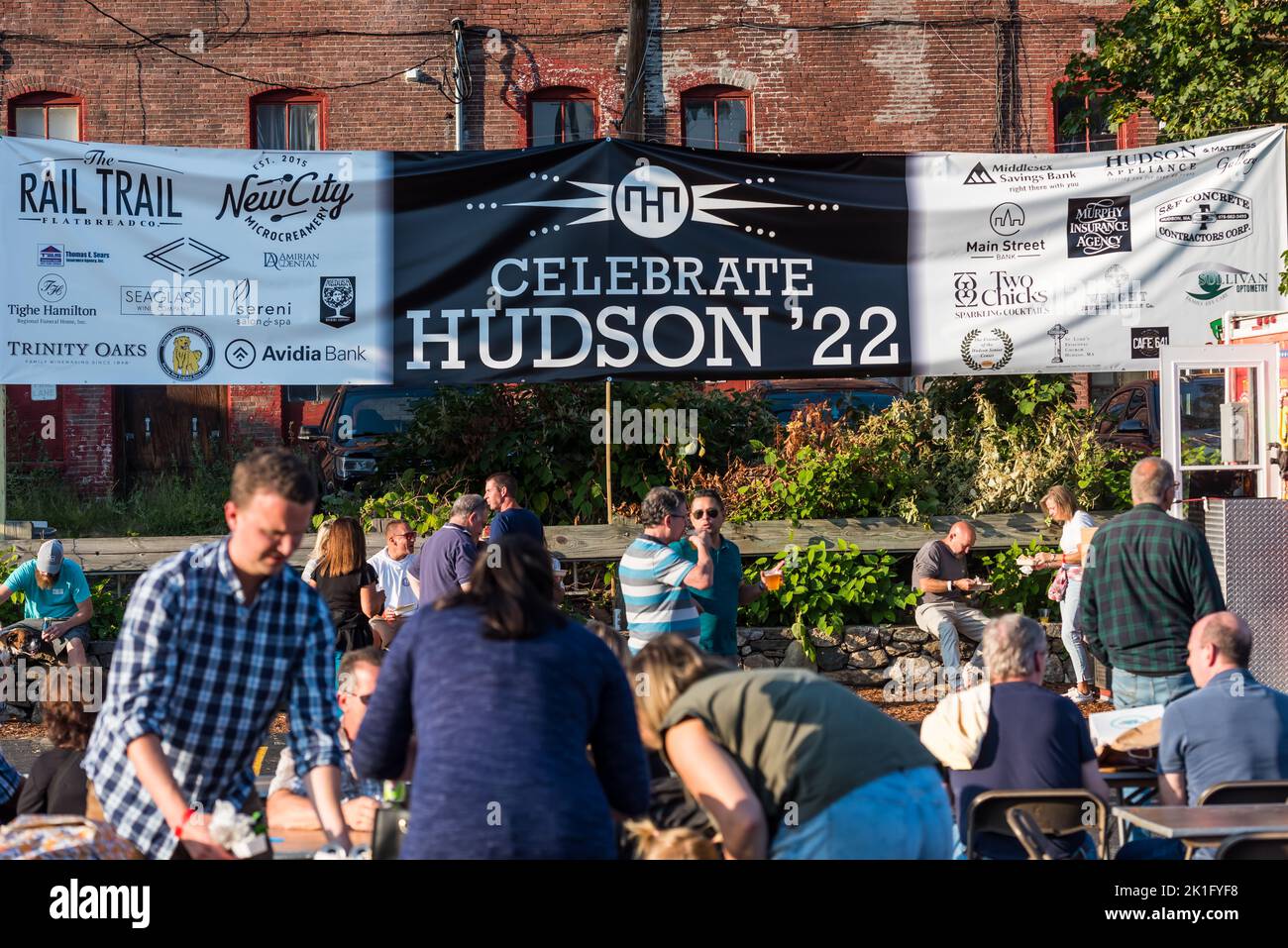 Hudson, Massachusetts. 17th September, 2022. Celebrate Hudson ’22, all