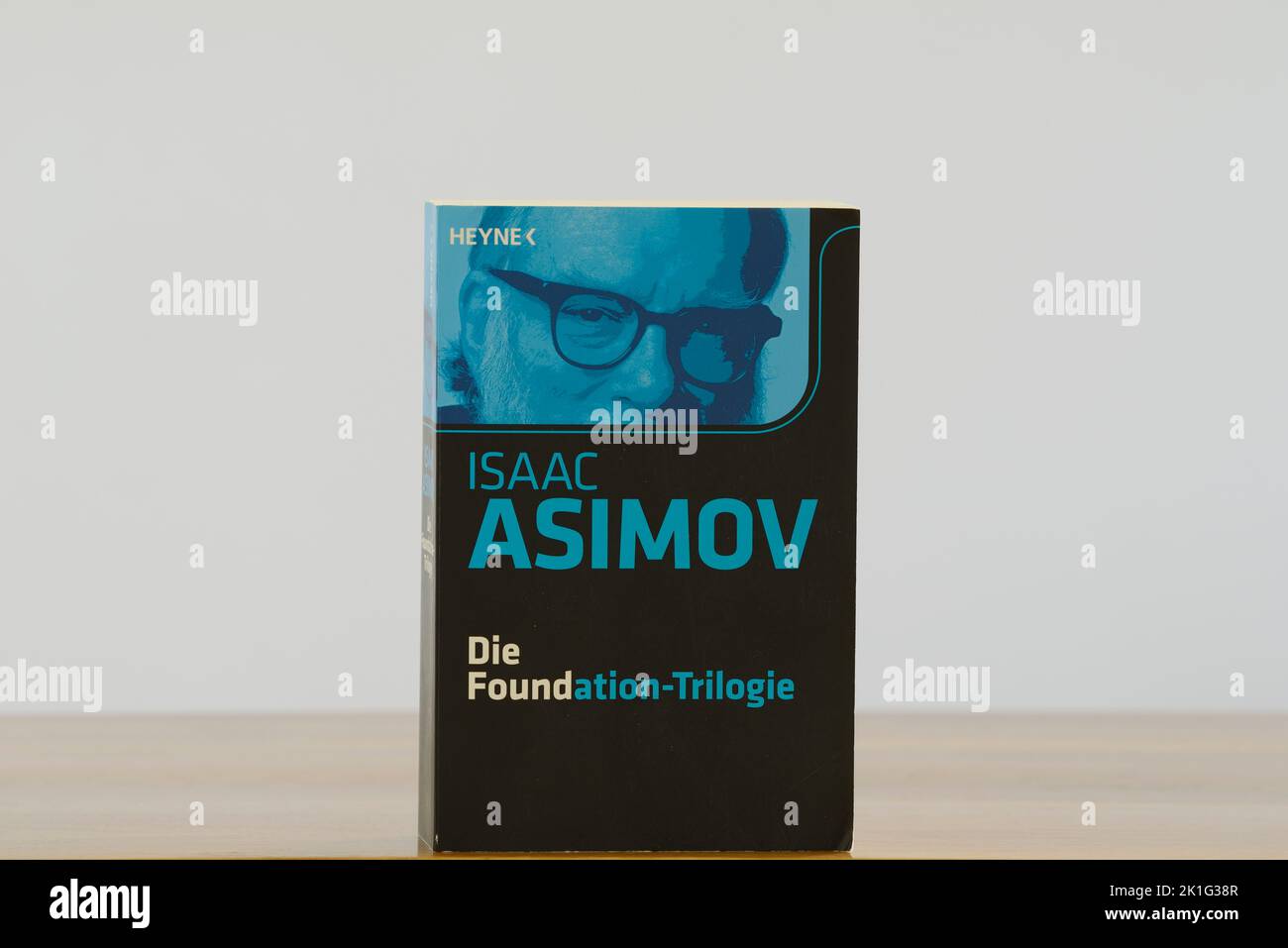 Isaac Asimov the Foundation trilogy. Note that I do not have a property release on this image and it may be used for editorial only. You cannot use th Stock Photo