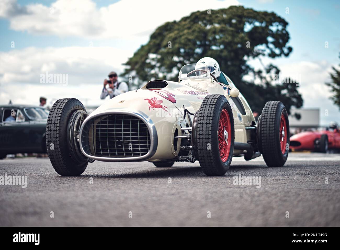 Goodwood, Chichester, UK. 18th Sep, 2022. Ferrari 75th Anniversary Celebration during the 2022 Goodwood Revival ( Credit: Gergo Toth/Alamy Live News Stock Photo