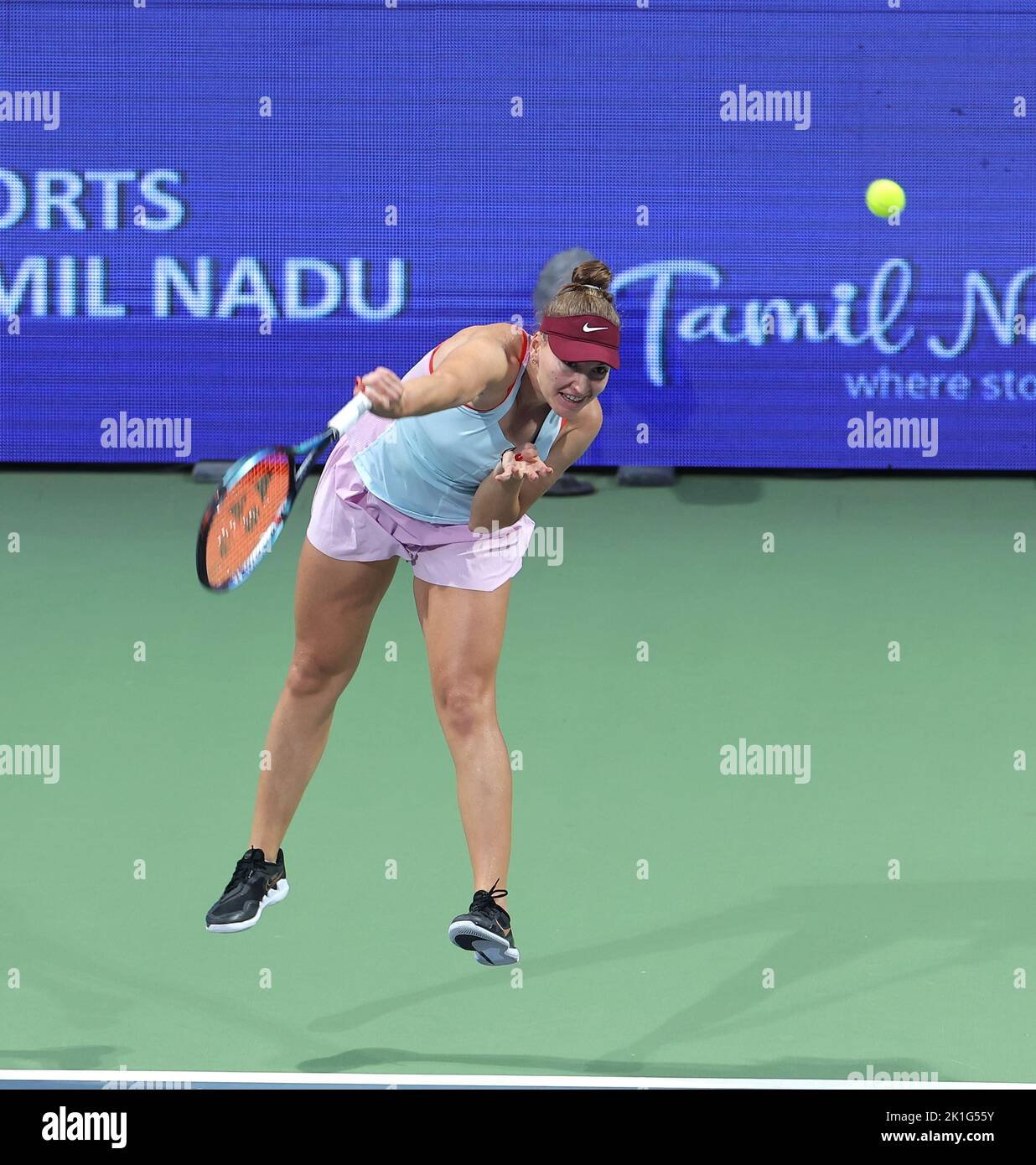 Chennai, Tamil Nadu, India. 18th Sep, 2022. Chennai Open WTA 250