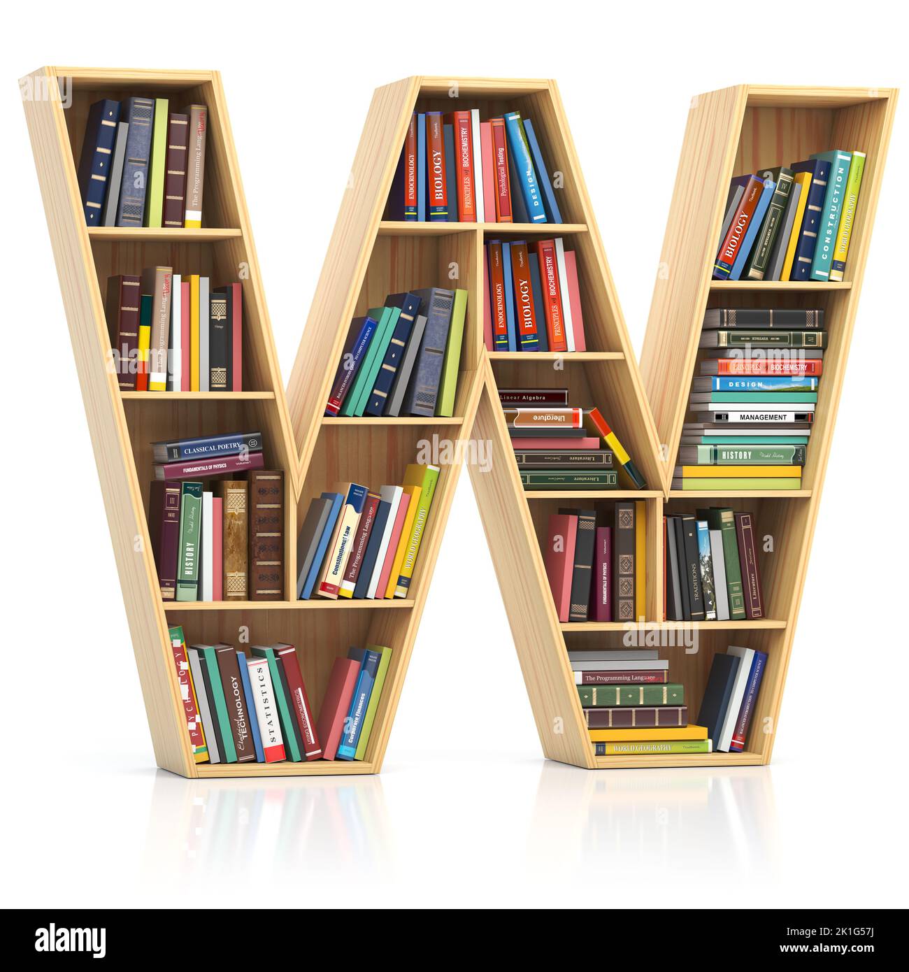 W typography font letter type hi-res stock photography and images - Alamy