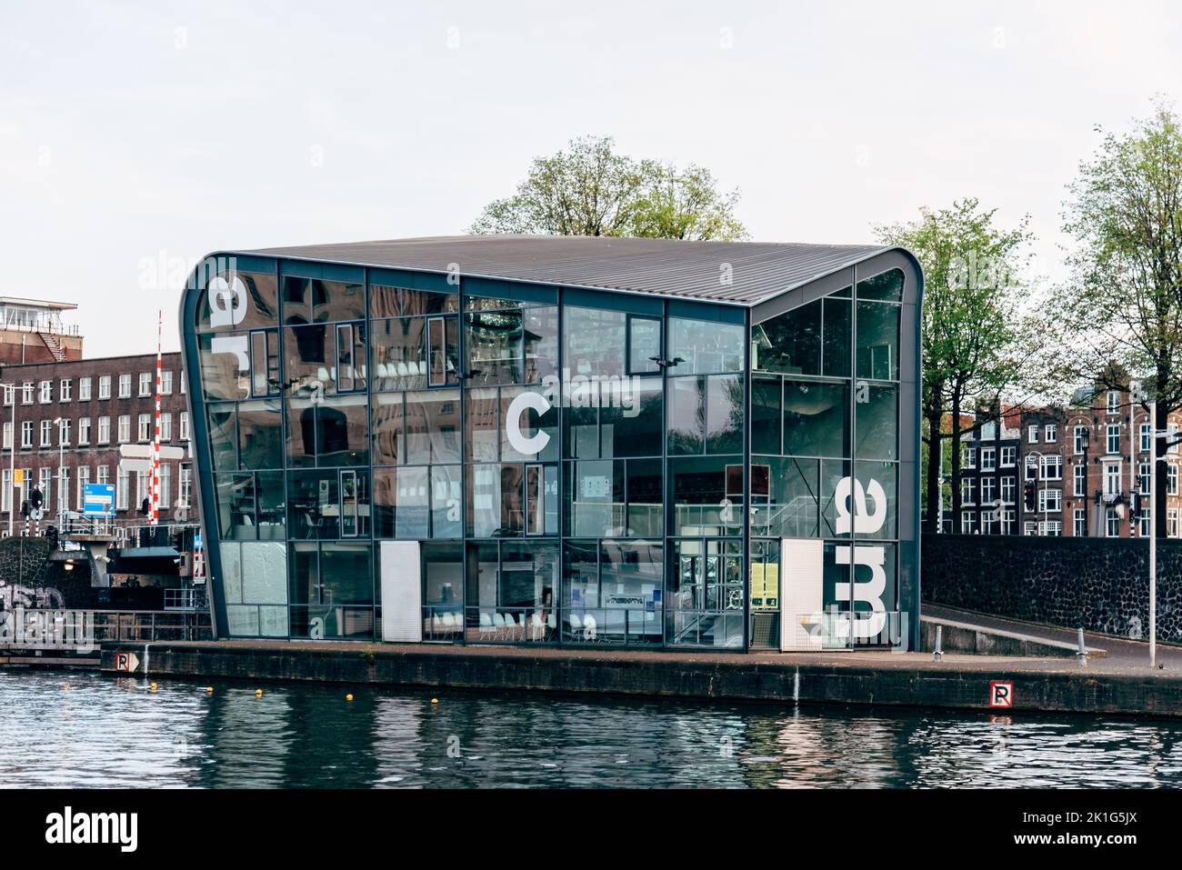 Amsterdam, Netherlands - May 6, 2022: ARCAM building. It is the architecture centre of Amsterdam Stock Photo