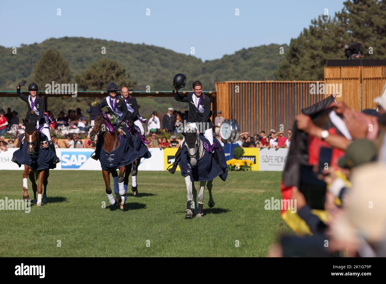 Rocca Di Papa, Italy. 18th Sep, 2022. Equestrian sport World