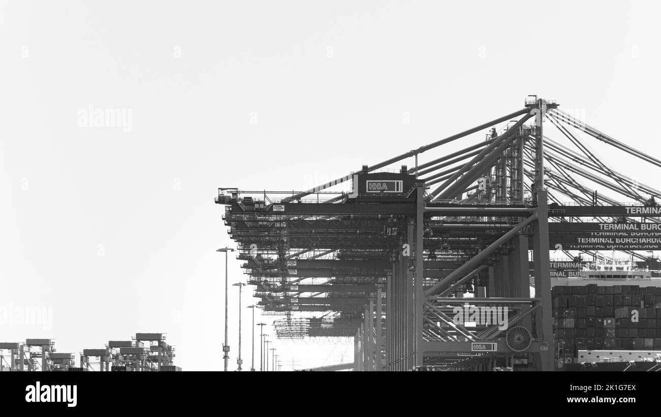 Cargo freight freighter Black and White Stock Photos & Images - Alamy