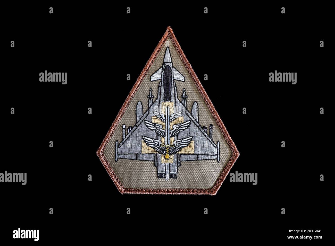 41 Squadron (Test and Evaluation) Desert Patch Stock Photo