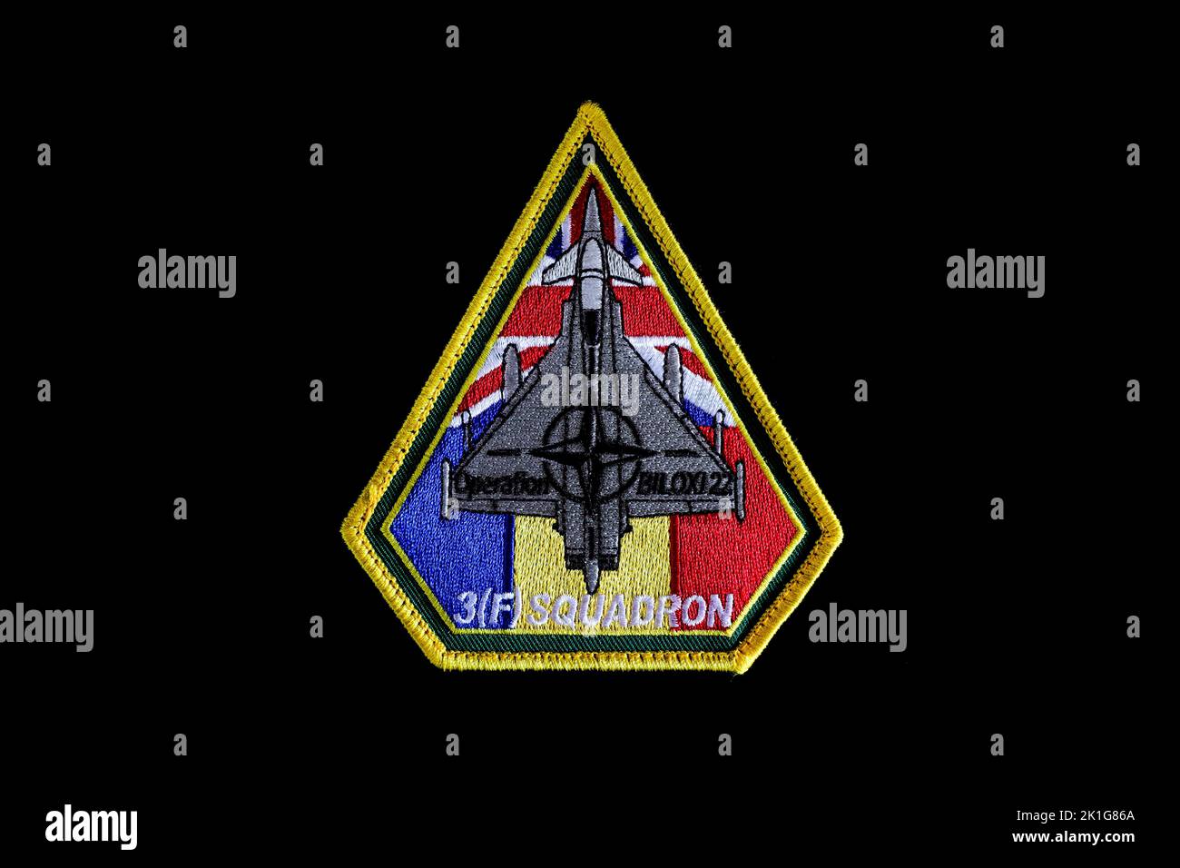 3(F) Squadron Op Biloxi 2022 Patch Stock Photo