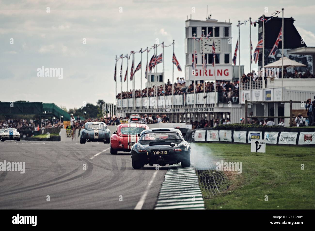 Goodwood, Chichester, UK. 18th Sept, 2022. Royal Automobile Club TT Celebration  during the 2022 Goodwood Revival (Photo by Gergo Toth / Alamy Live News) Stock Photo