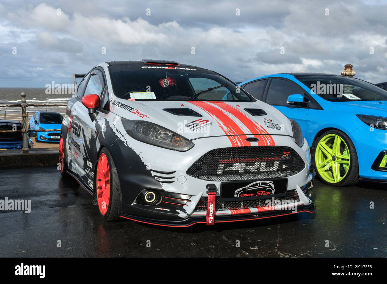 Ford Fiesta ST200. Blackpool Ford Day 2022. Stock Photo