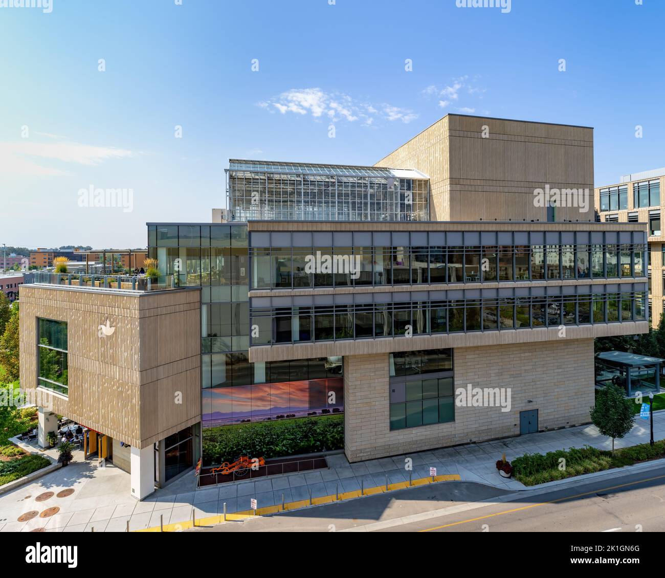 Simplot headquarters main office in downtown Boise Idaho Stock Photo