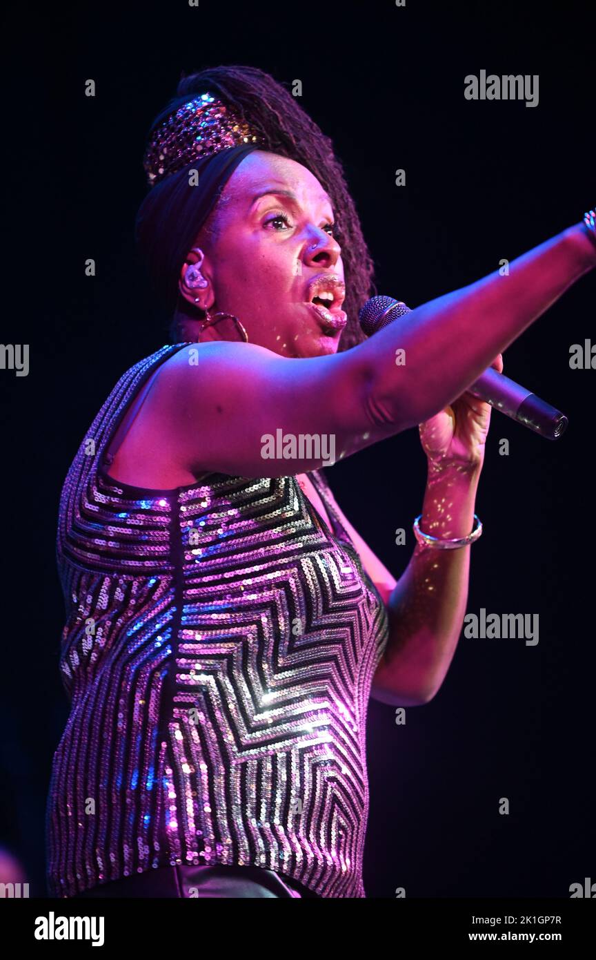 Janet Kay  Performing on The Giants Of Soul Tour at Sheffield City Hall , Sheffield , Uk , 14.09.2022 Stock Photo