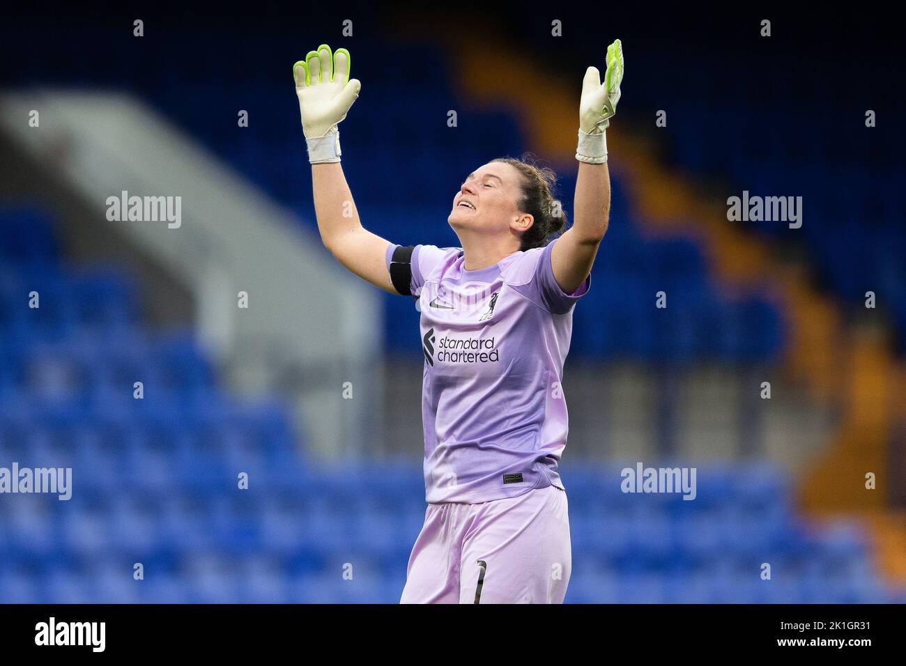 Rachael Laws 1 Of Liverpool Women Celebrates At The Final Whistle During The The Fa Womens 