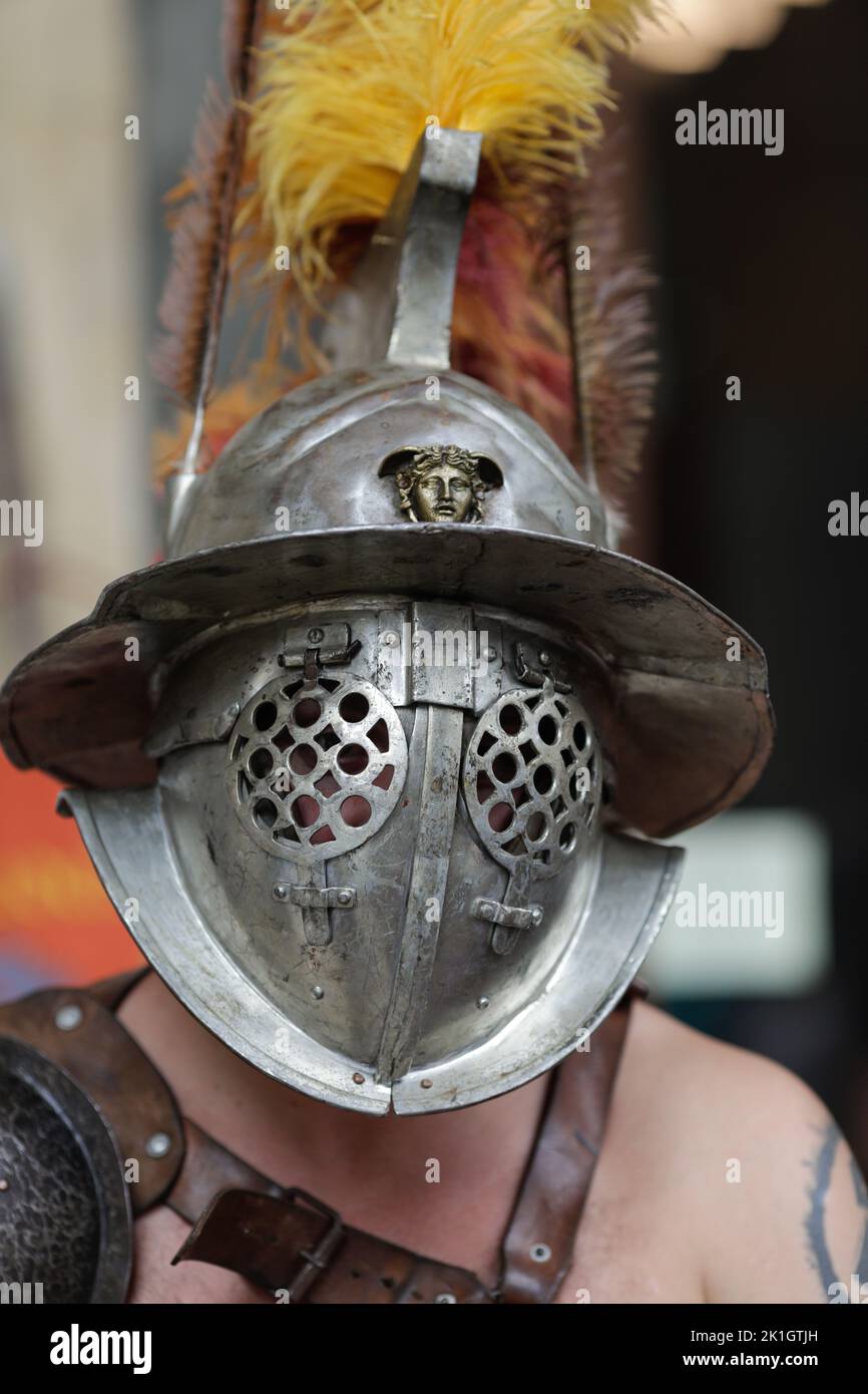 Retiarius gladiator hi-res stock photography and images - Alamy