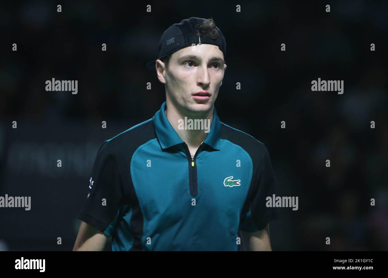 Ugo Humbert of France during the Open de Rennes 2022, ATP Challenger