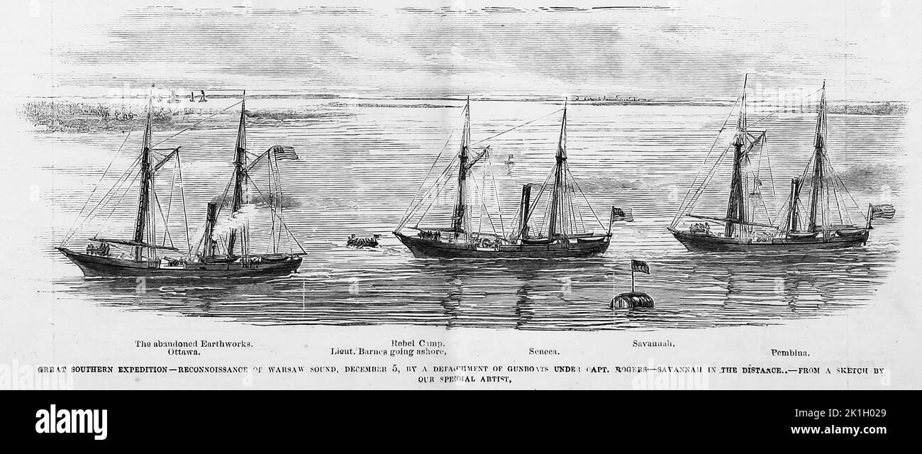 Great Southern Expedition Reconnaissance of Wassaw Sound,