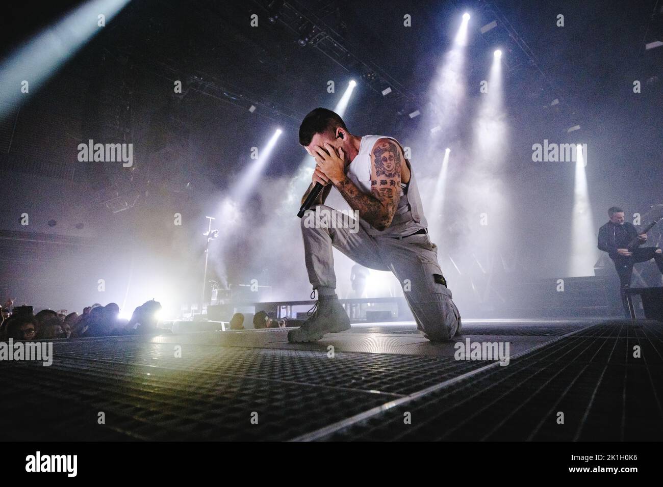 Zurich, Switzerland. 16th, September 2022. The Australian metalcore band Parkway Drive performs