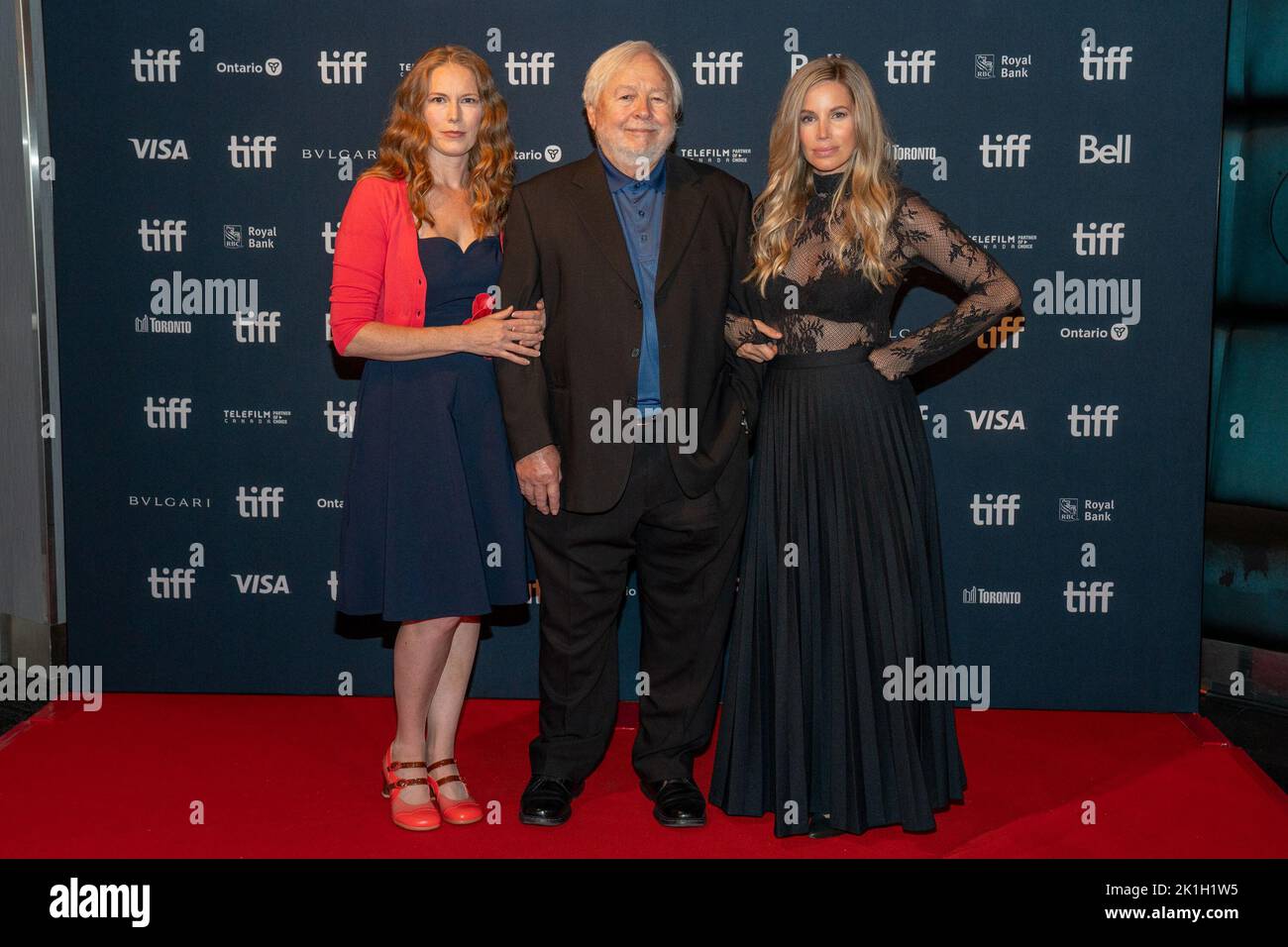 (L-R) Emily Andrews, Donald Shebib and Ashley Bryant attend the ...