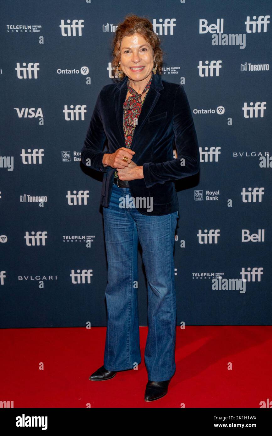 Rena Polley attends the "Nightalk" Premiere during the 2022 Toronto
